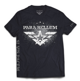 “Si Vis Pacem” Grey on Black T-Shirt
