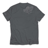 “Si Vis Pacem” Gold on Gray T-Shirt